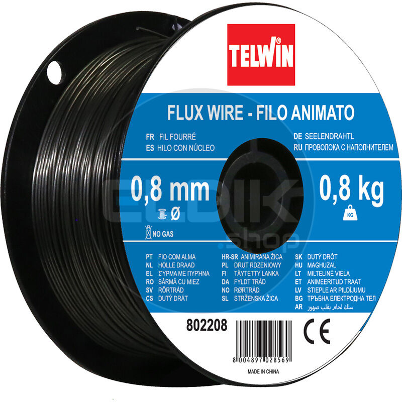 Telwin 72235 Draadspoel flux Ø0,8mm 0,8kg