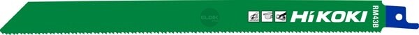 Hikoki RM43B/S1122BF Reciprozaagblad voor Metaal | 225 mm | 5 stuks - 752017