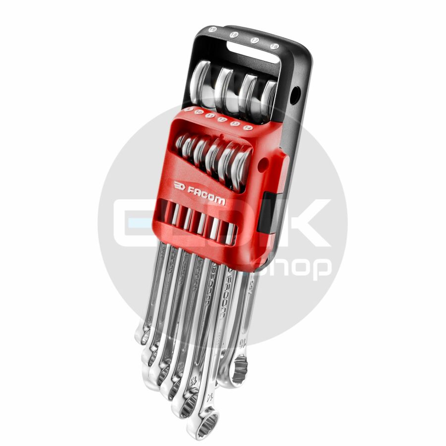 Facom 440.JP10PB 10 Delige Ringsteeksleutelset in Houder