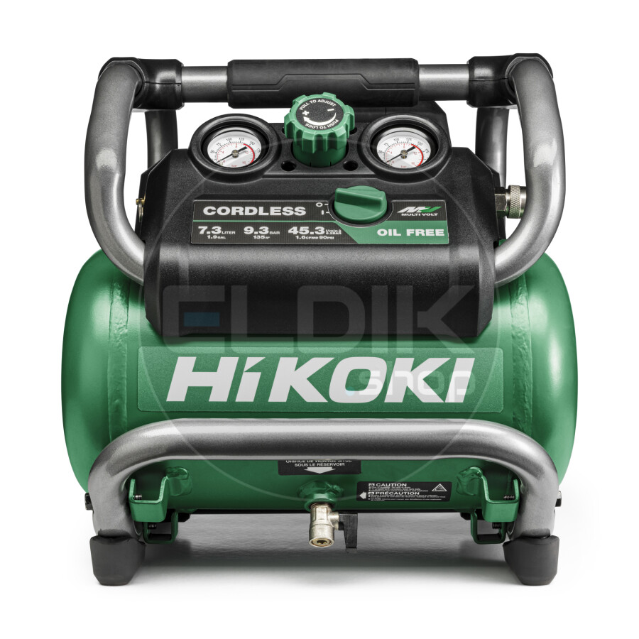 Hikoki EC36DAW4Z Accu Compressor 36V | 9,2 bar | 7,6l | Exclusief accu's en lader