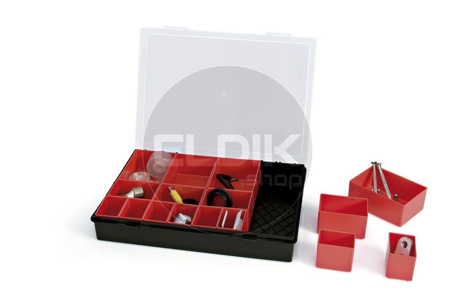 Tayg 330/50/16 Assortimentsdoos met Inzetbakjes L330 x B247 H54 mm - 035005