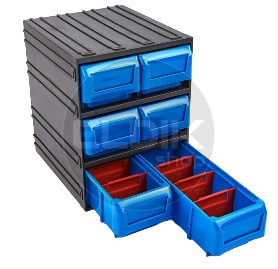 Tayg 300/6 Bakkenkast 6-delig - kunststof - 245 x 291 x 321 mm - 350009