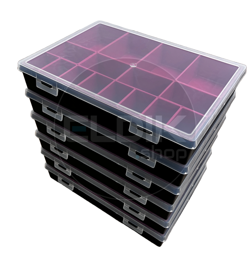 Tayg 330/50/16 6 x Assortimentsdoos met Inzetbakjes L330 x B247 H54 mm - 035005/6