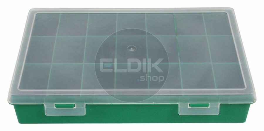 Tayg 12-21 Assortimentsdoos L290 x B195 x H54 mm - Groen - 060106