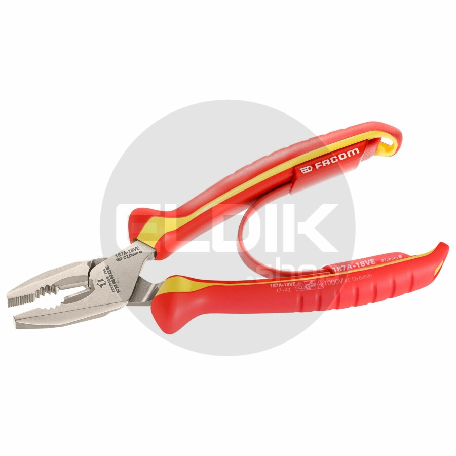 Facom 187A.18VE VDE Combinatietang 185 mm