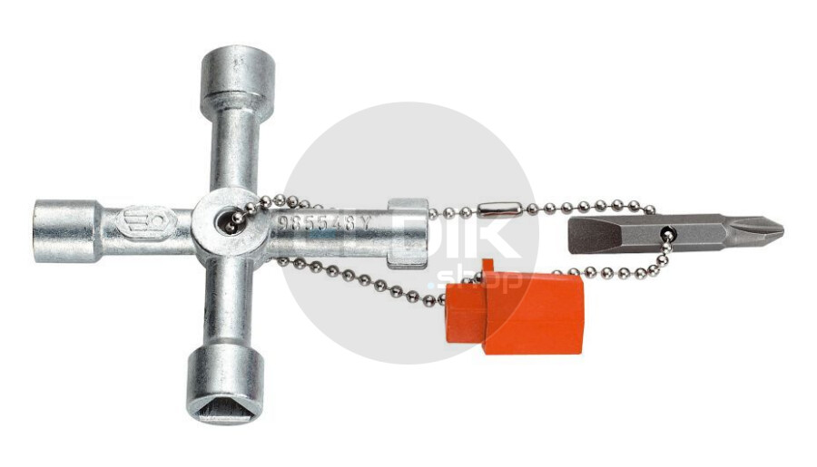 Facom 985548 Sleutel met 4 Profielen voor Kasten