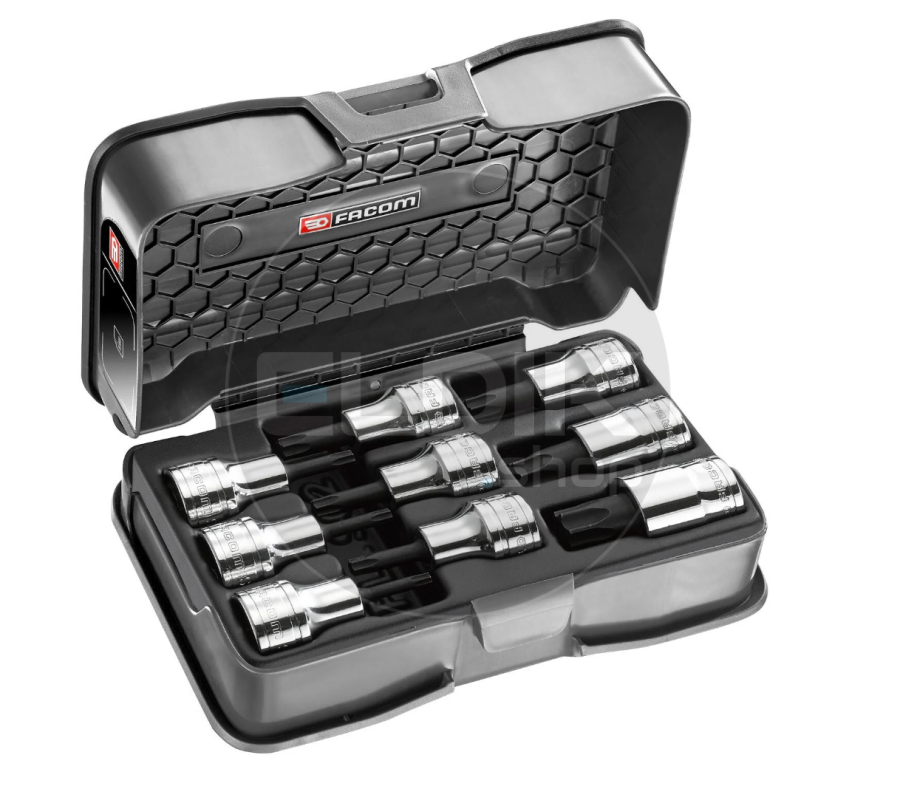 Facom AMEX.3APB 9 Delige Torx Dopsleutelset 1/2"