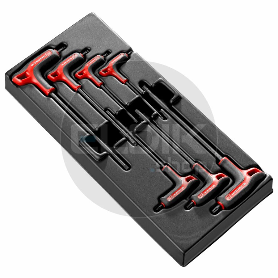 Facom MOD.89TXA Module 7 Delige Torxsleutels met T- Greep