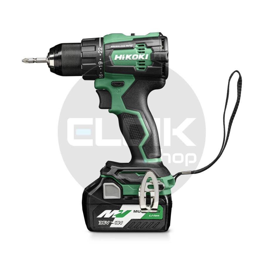 Hikoki DS18DEWRZ Accu boor-schroefmachine - 18 V / 70 Nm - Inclusief 2 MULTI VOLT accu's en lader - HSC II koffer