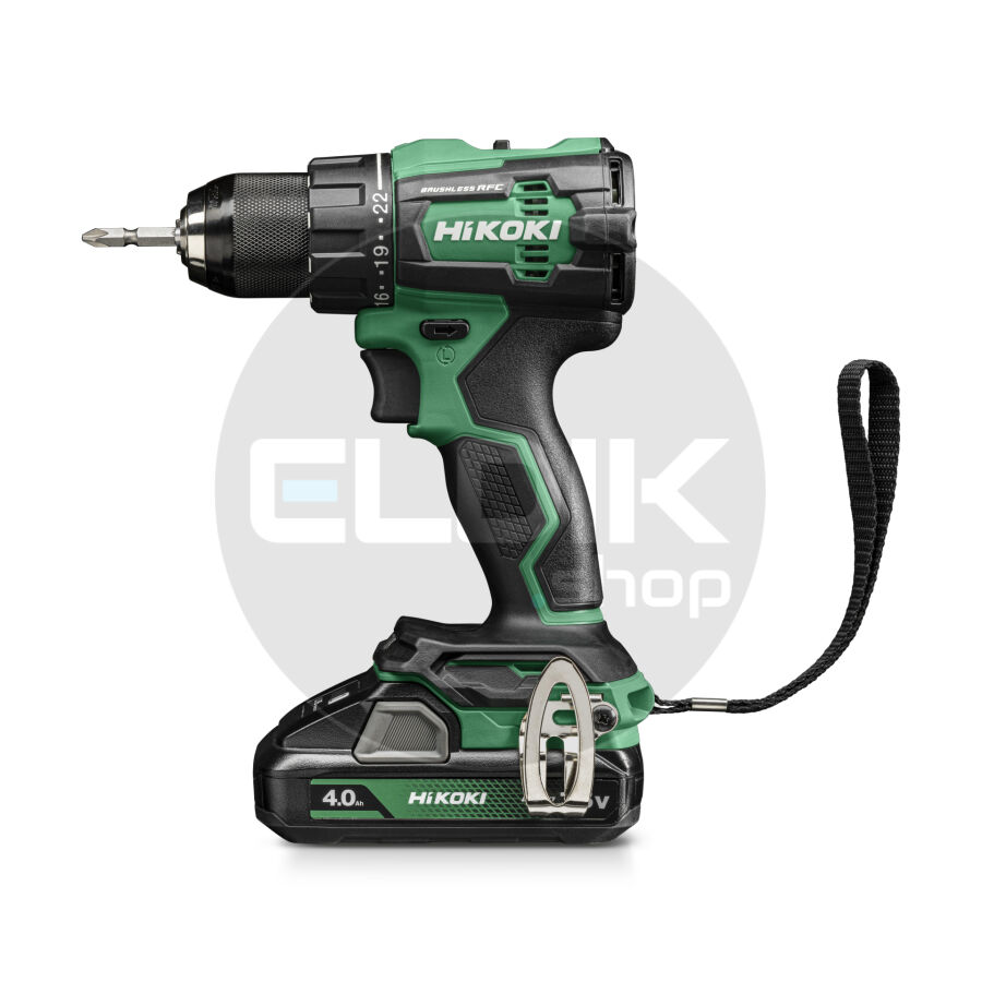 Hikoki DS18DEWHZ Accu boor-schroefmachine - 18 V / 70 Nm - Inclusief 2x 4.0 Ah accu's en lader - HSC II koffer