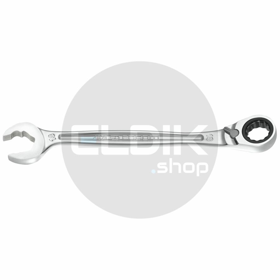 Facom 467BR.17 Ringsteeksleutel met Ratel en Snelle Vork 17 mm