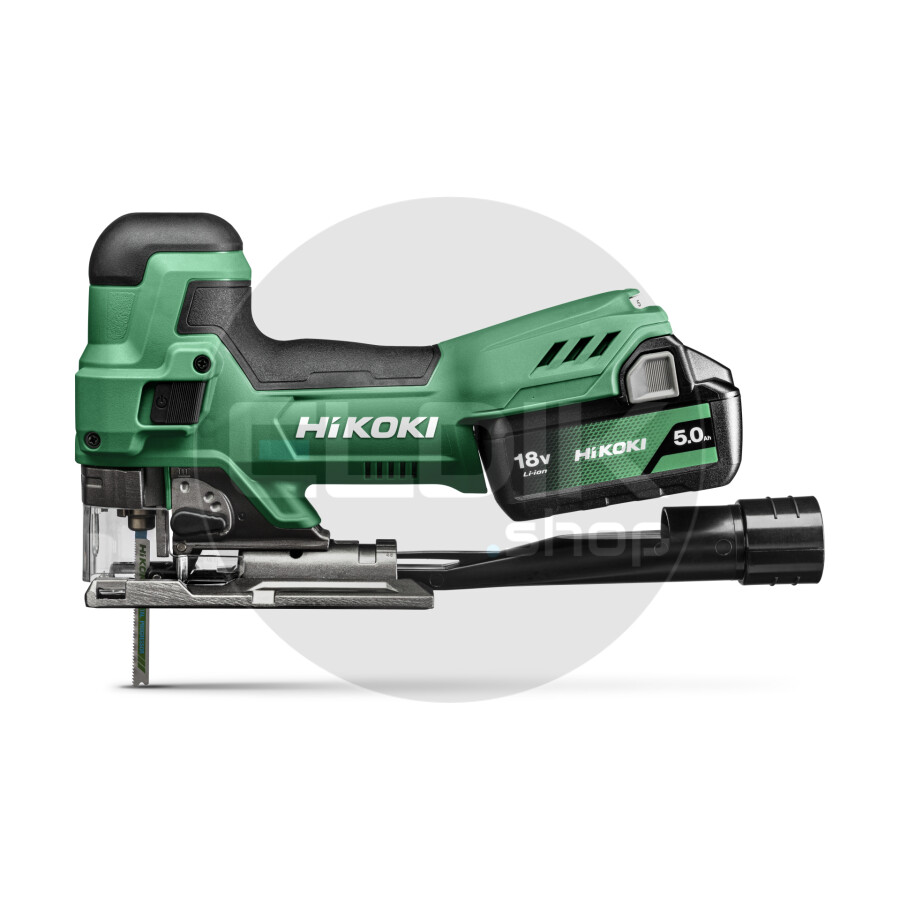 Hikoki CJ18DBWPZ Accu decoupeerzaag 18V - 135 mm /Inclusief lader en 2x 5.0Ah accu's - HSC II koffer