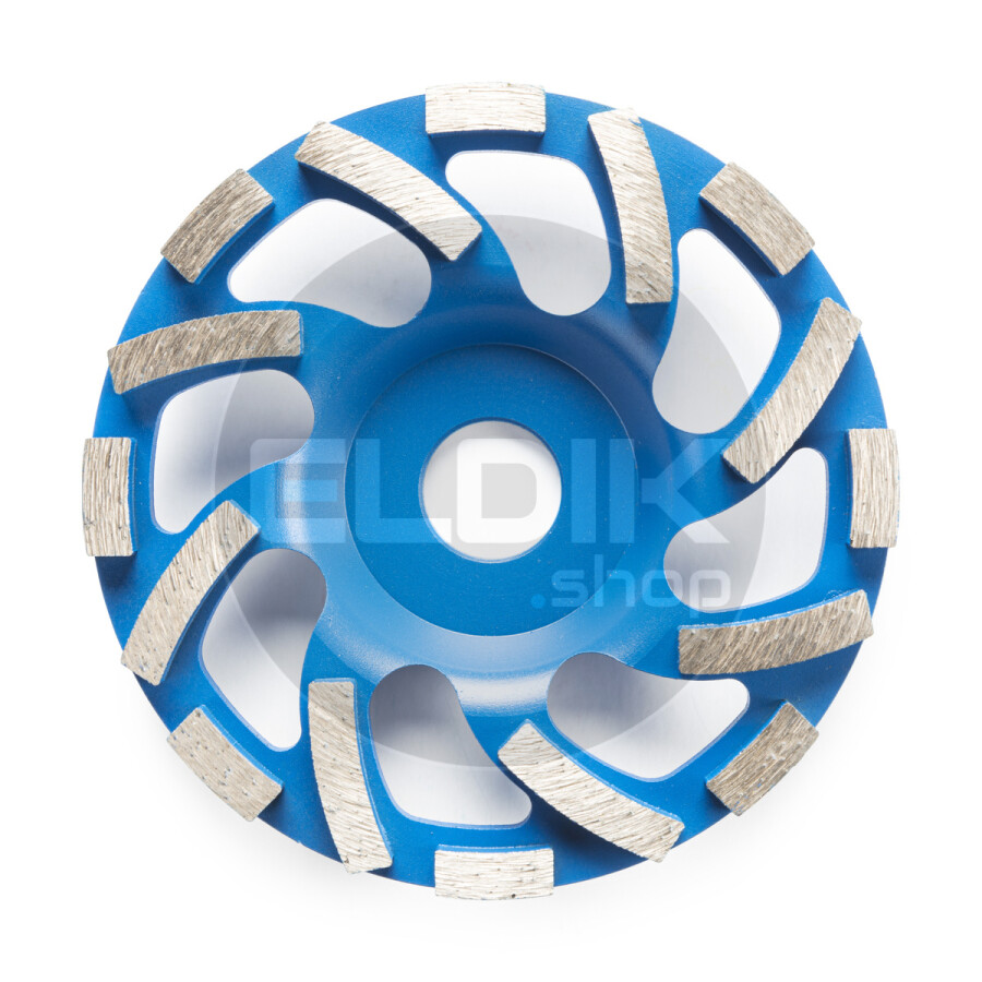 Hikoki 4100291 Diamant komschijf | gesegmenteerd met gaten voor stofafzuiging | 125 mm