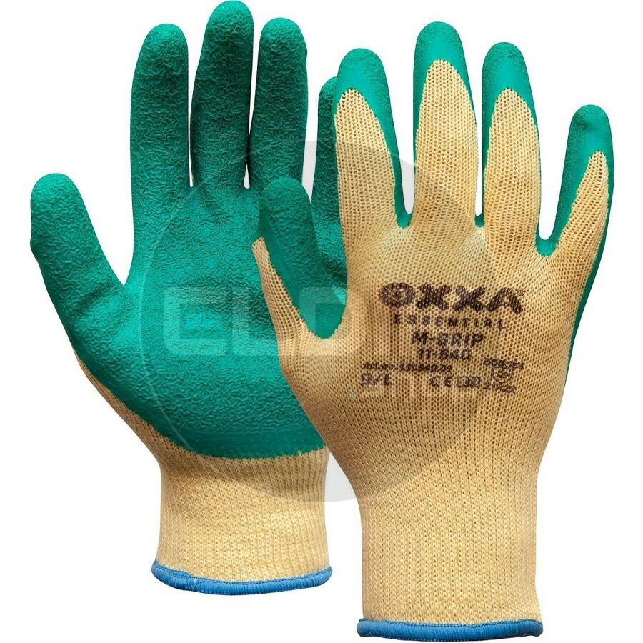 Oxxa Essential M-GRIP-11 Griphandschoen, latex - 11154011