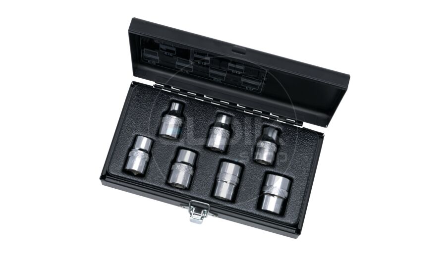 Polar 5090-1207 7 Delige E-Torx Doppenset 1/2"