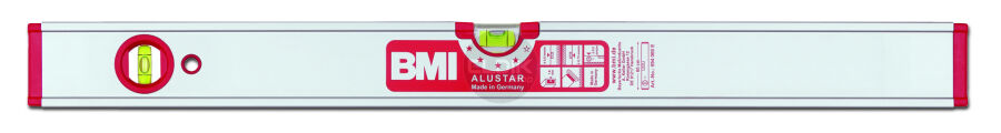 BMI Alustar Waterpas aluminium 100 cm magnetisch - 694100 EM