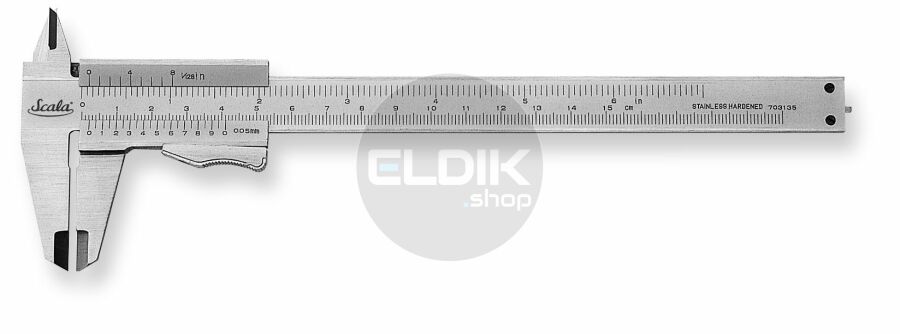 Scala 251.301-x Analoge schuifmaat met momentklem, 150 x 40 mm