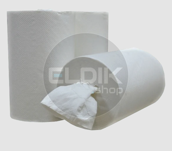 Handdoekrol Mini (kokerloos) 1 laags 12x120 meter Ø19cm 100% cellulose T8