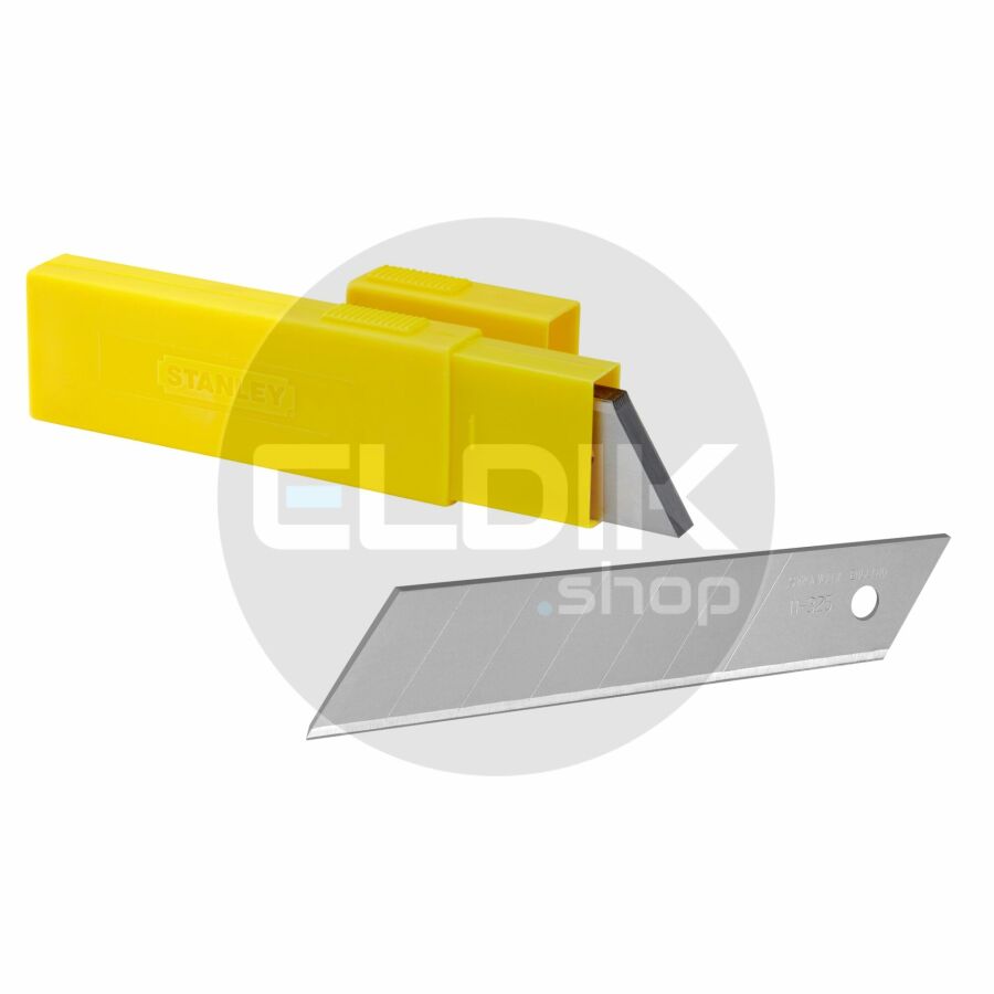 Stanley 0-11-325 Afbreekmesjes 25 mm  | 10 Delige Set
