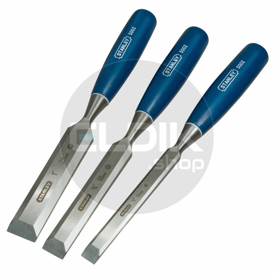 Stanley 0-16-128 Houtbeitelset 3-delig (12, 18, 25 mm)