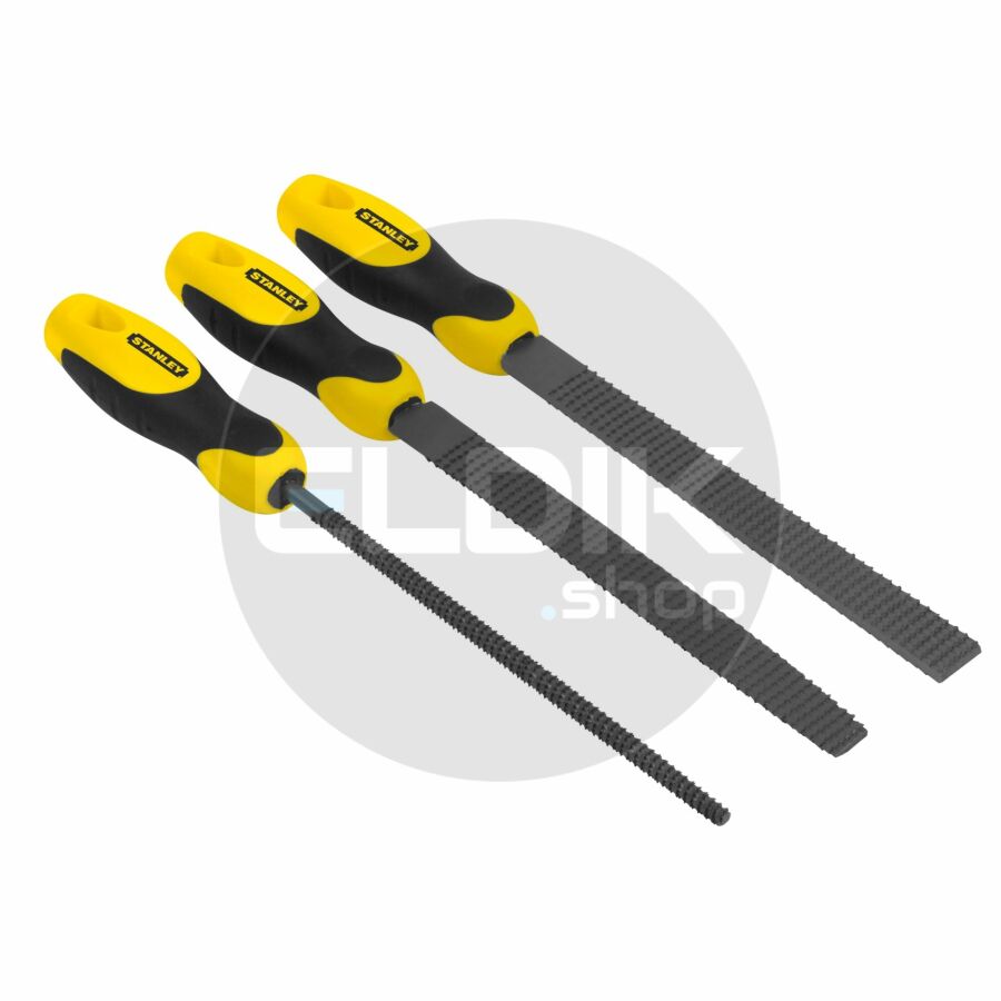 Stanley 0-22-477 3delige Set Rasp Bastaard 200mm