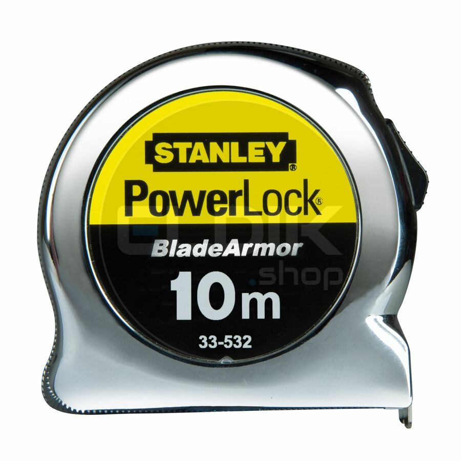 Stanley 0-33-532 Rolbandmaat Powerlock Blade Armor 10m - 25mm