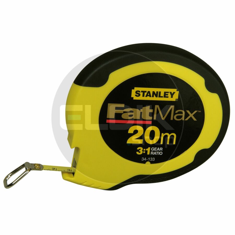 Stanley 0-34-133 Landmeter FATMAX 20m - 9,5mm Gesloten Kast
