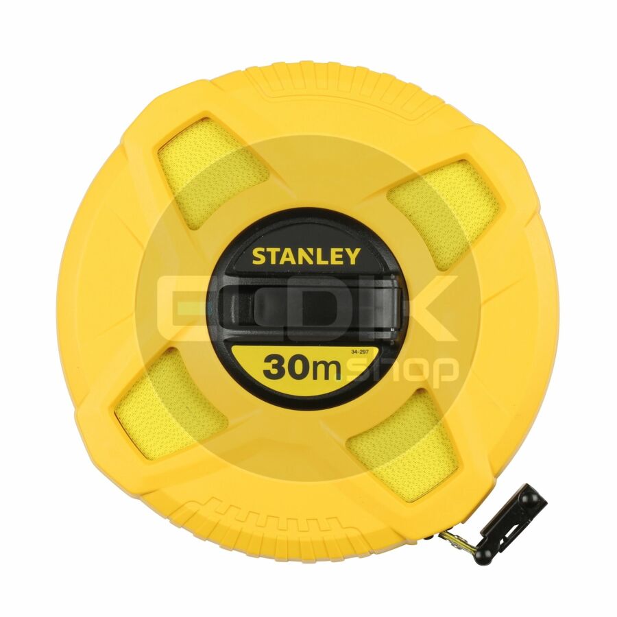 Stanley 0-34-297 Landmeter Fiberglas 30m - 12,7mm Gesloten Kast