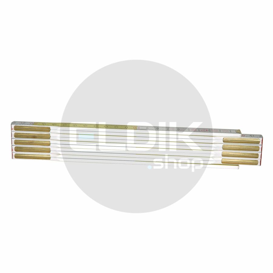 Stanley 0-35-458 Duimstok 2m - 15mm Geel/Wit