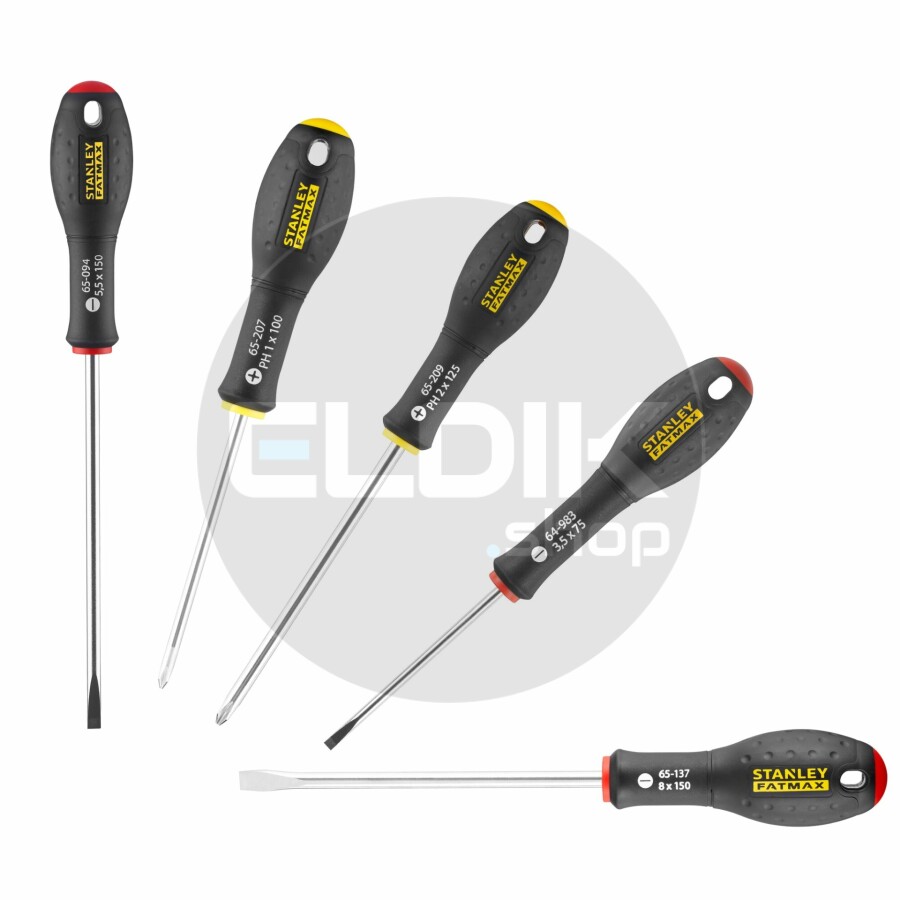 Stanley 0-65-436 FATMAX Schroevendraaierset 5-delig - Standaard/Parallel/Phillips