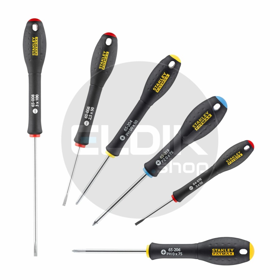 Stanley 0-65-492 FATMAX Precisie Schroevendraaierset 6delig