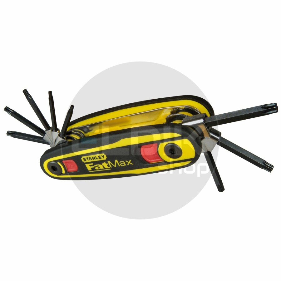 Stanley 0-97-553 FATMAX Vergrendelbare Stiftsleutelset torx (8delig)