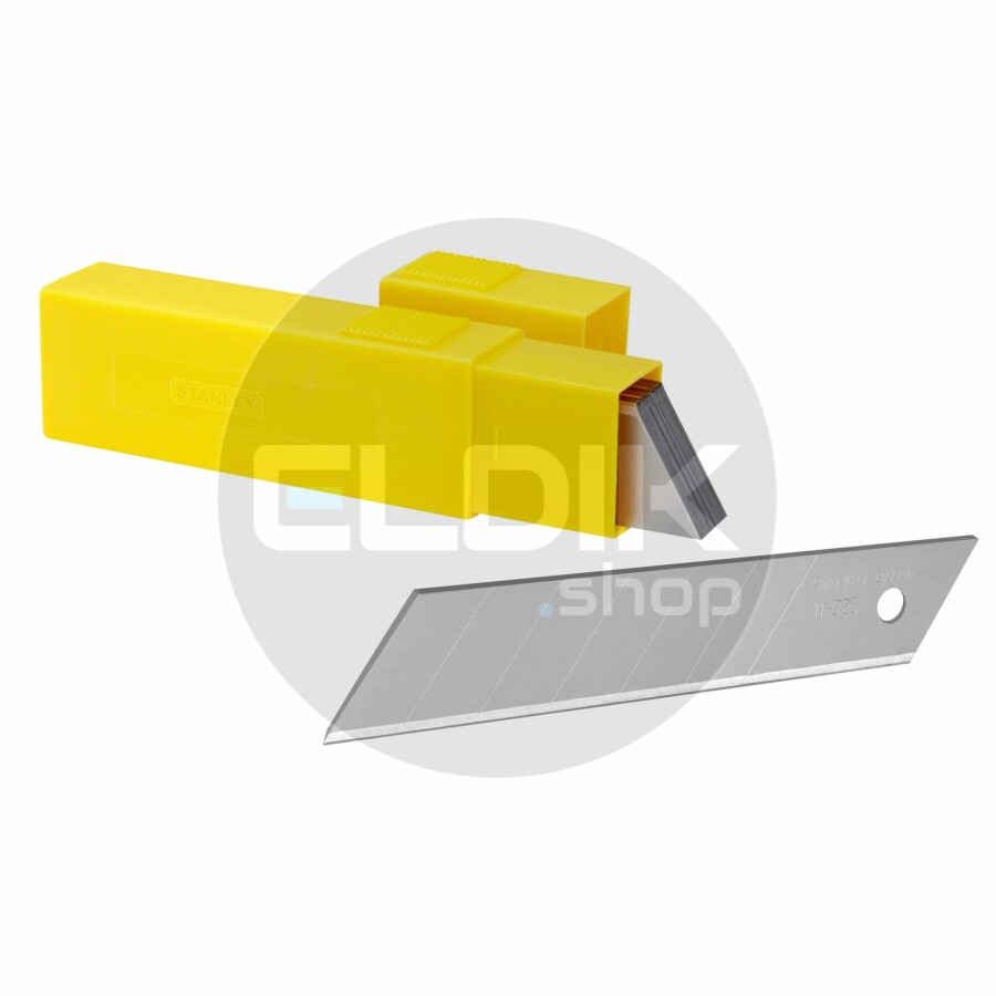 Stanley 1-11-325 Afbreekmesjes 25 mm | 20 Delige Set
