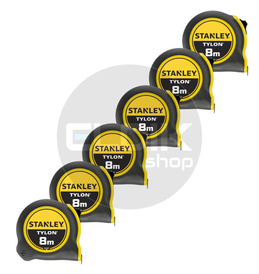 Stanley 0-30-657/6 6 x Rolbandmaat Tylon 8m - 25mm
