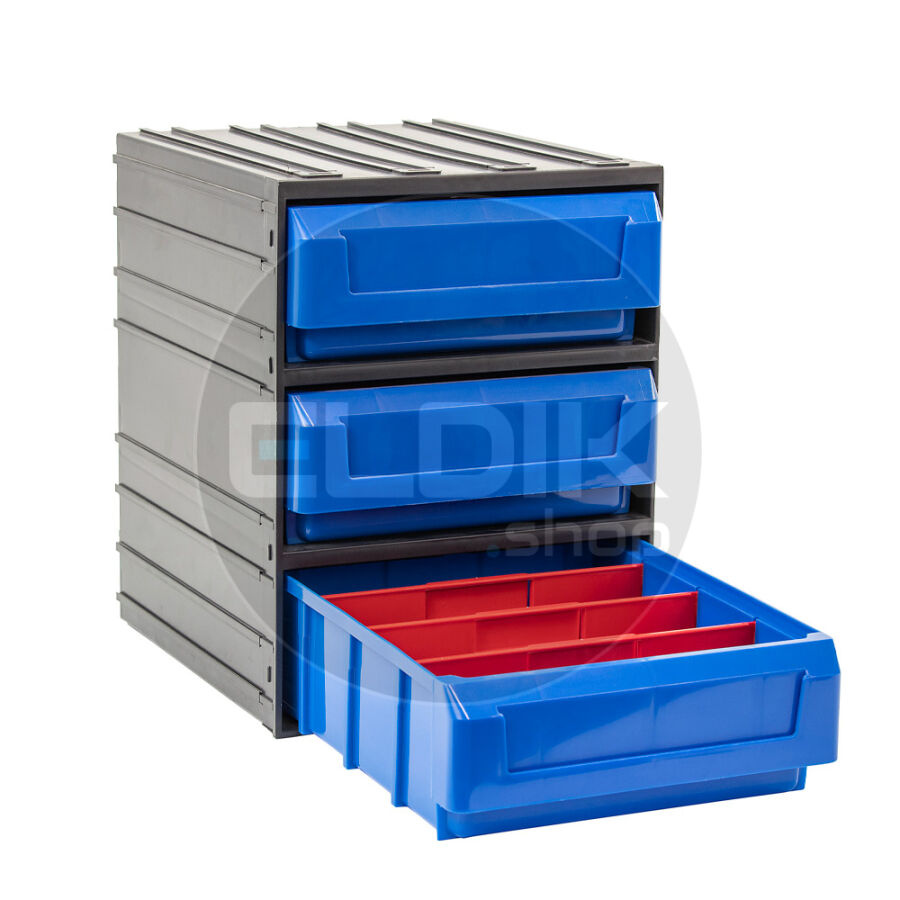 Tayg 300/3 Bakkenkast 3-delig - kunststof - 245 x 291 x 321 mm - 351006