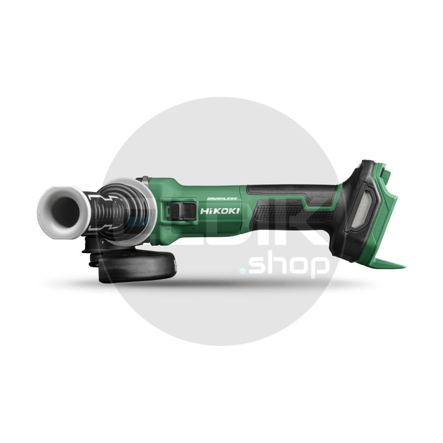 Hikoki G1813DVEW4Z Accu haakse slijpmachine- 18V / 125 mm - Exclusief lader en accu's