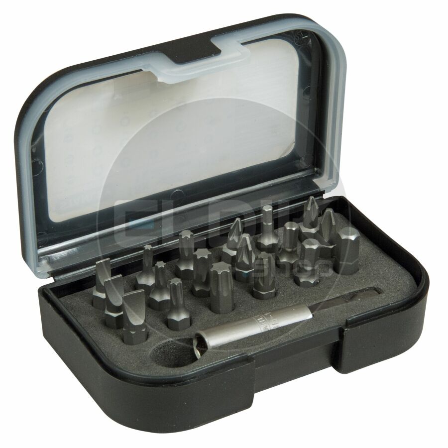 Stanley 1-13-901 Bitset Expert Pro 1/4" - Bithouder (19 delig)