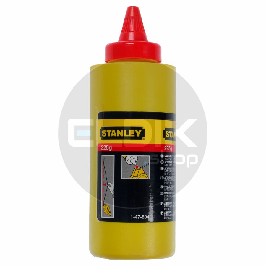 Stanley 1-47-804 Slaglijnpoeder Rood 225gr