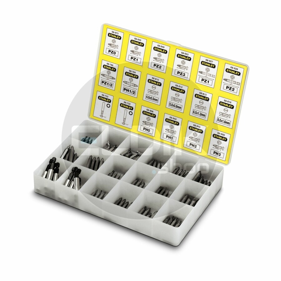Stanley 1-68-741 Assortiment Bits 200 Delig