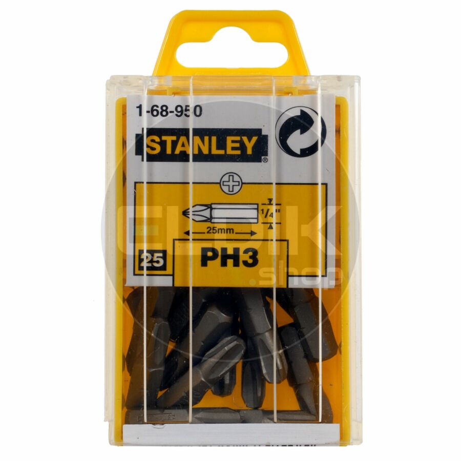 Stanley 1-68-950 1/4" Bits Phillips Nr3
