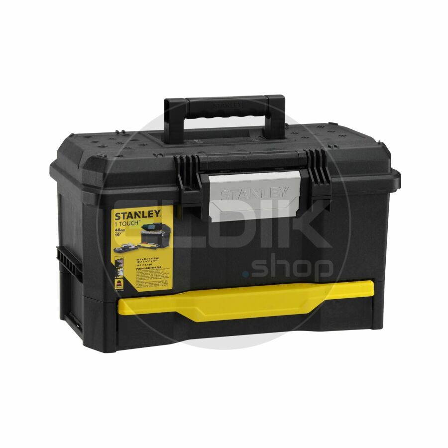 Stanley 1-70-316 Gereedschapskoffer 19" met Drukslot en Lade