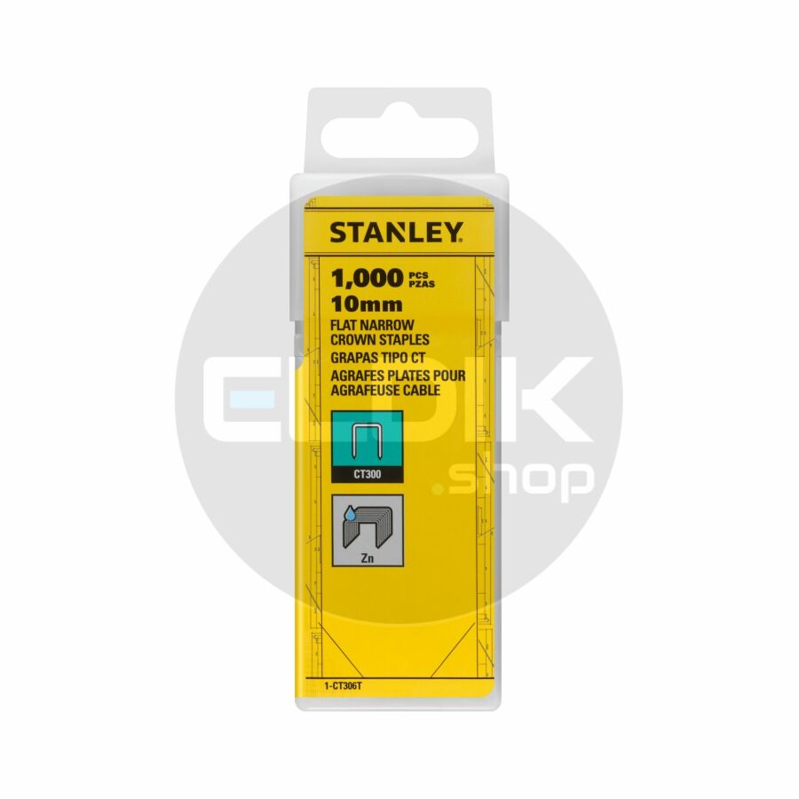 Stanley 1-CT306T Nieten 10mm Type CT - 1000 stuks