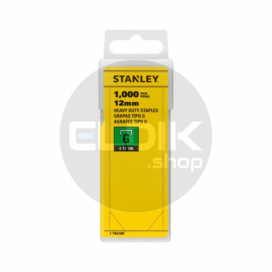 Stanley 1-TRA708T Nieten 12mm Type G - 1000 Stuks