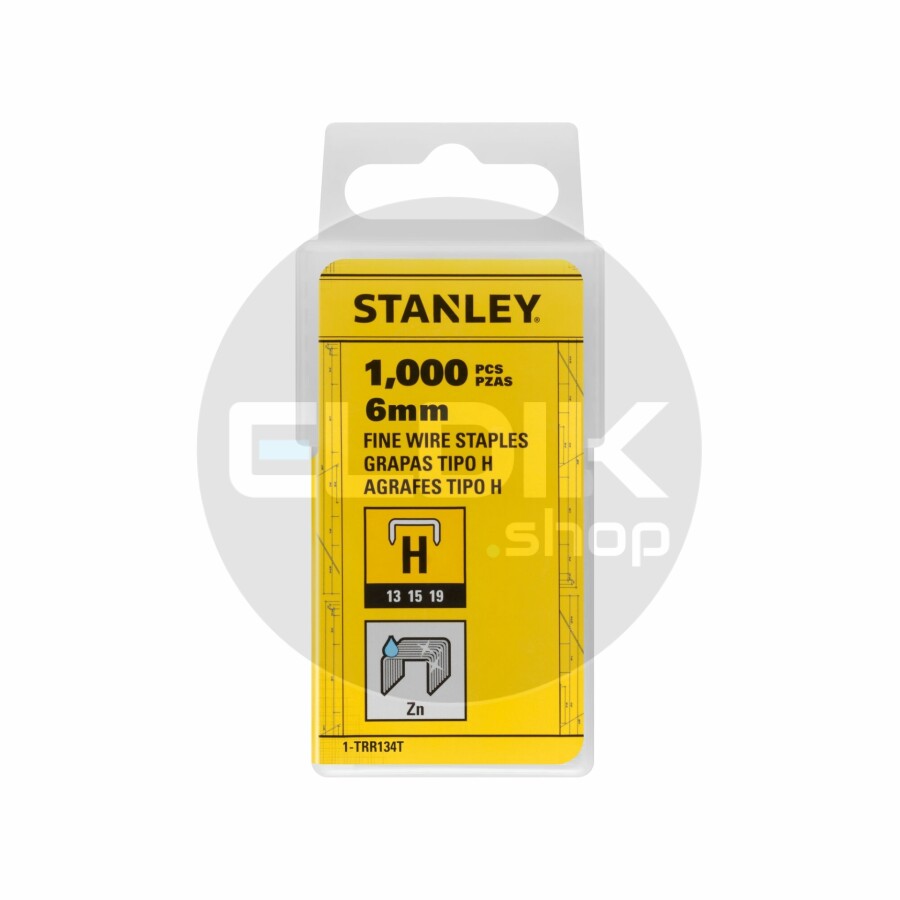 Stanley 1-TRR134T Nieten 6mm Type H - 1000 Stuks