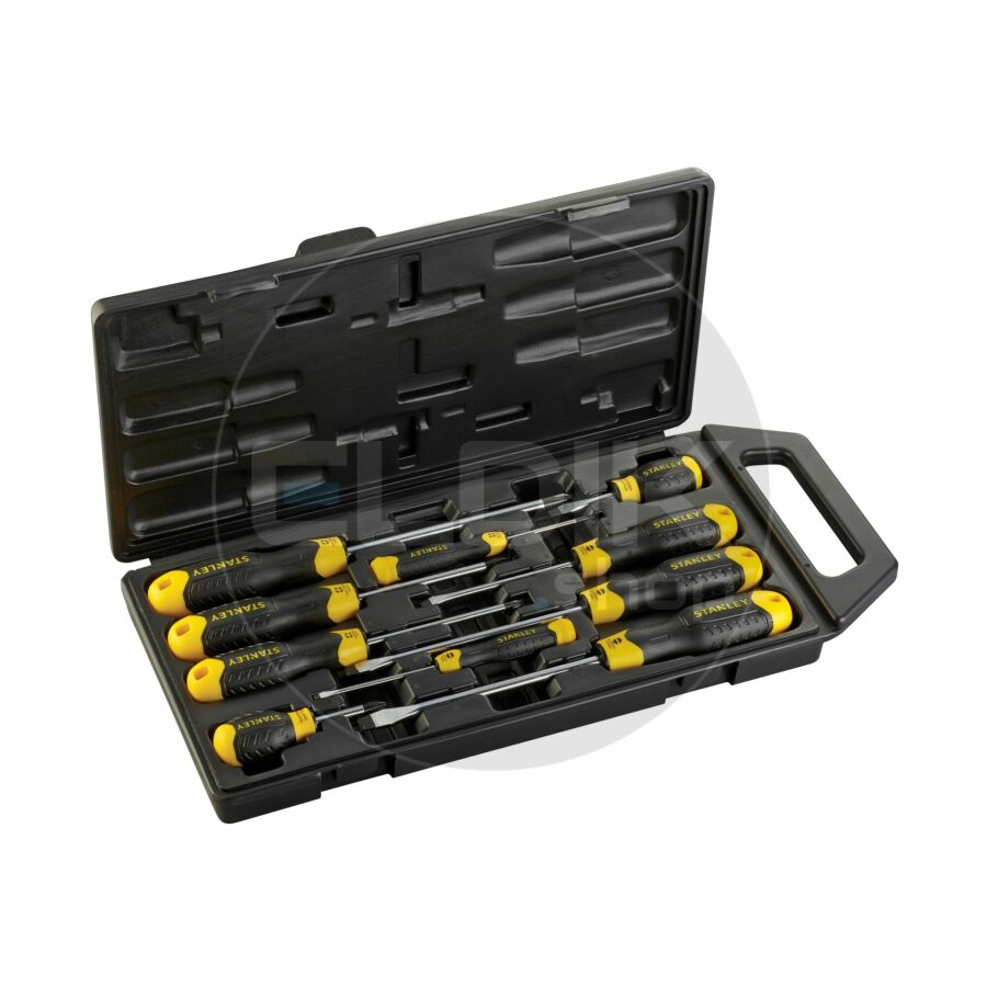 Stanley 2-65-005 Cushiongrip Schroevendraaierset 10-delig - Standaard/Phillips