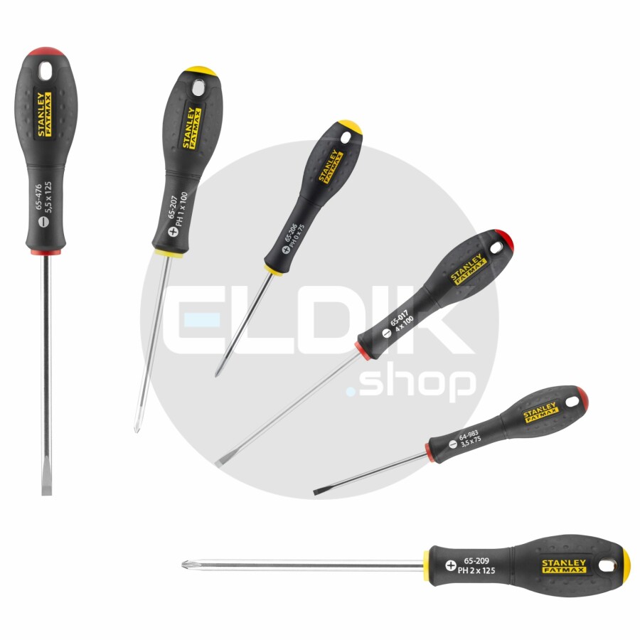 Stanley FMHT0-62626 FATMAX 6-delige Schroevendraaierset Parallel/PH