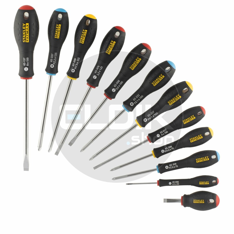 Stanley FMHT65426-0 FATMAX Schroevendraaierset 12-delig - St/Par/Ph/Poz