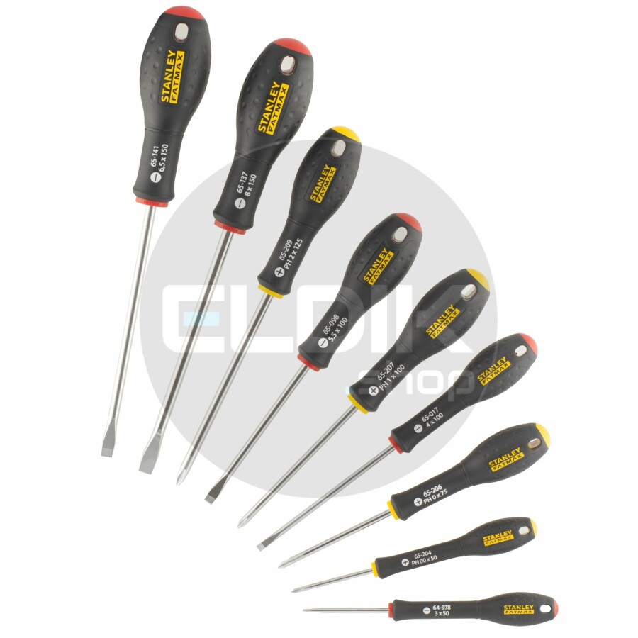 Stanley FMHT65439-0 FATMAX Schroevendraaierset 10-delig - St/Par/Ph/Spanningszoeker