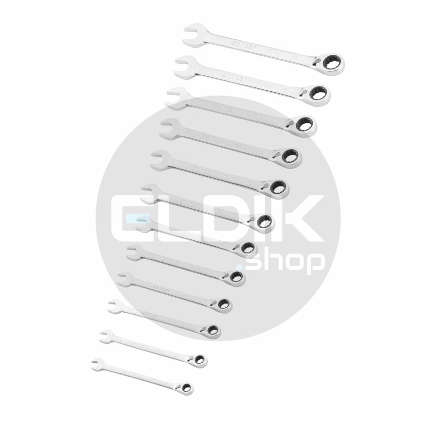 Stanley FMMT82849-0 FATMAX Ringsteeksleutelset met Ratel - 12 delig