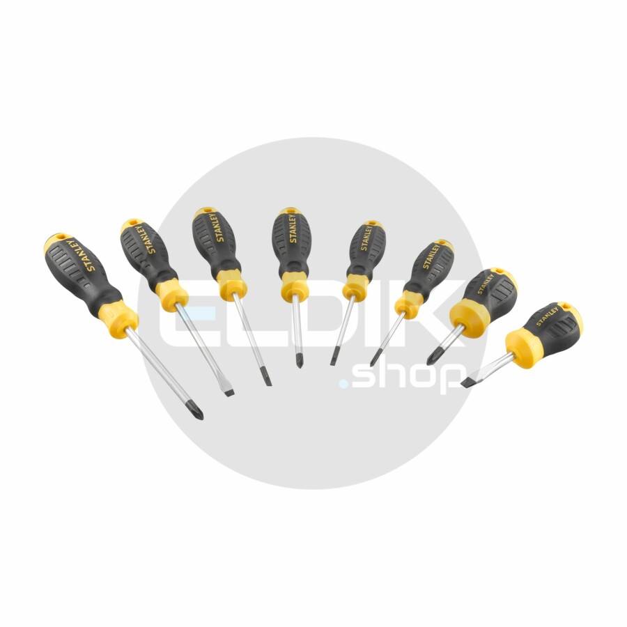 Stanley STHT16167-0 Cushiongrip Schroevendraaierset 8-delig: PH, Standaard, Parallel
